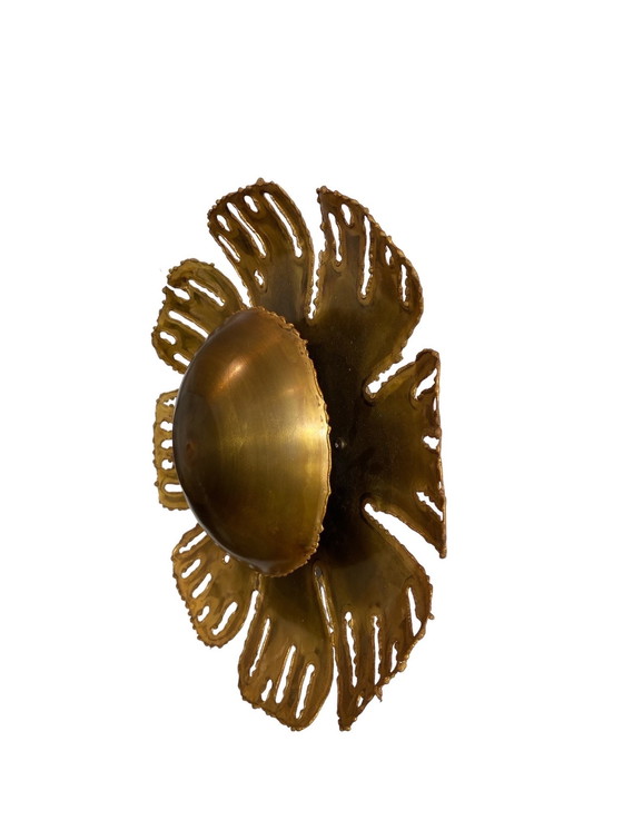 Image 1 of Lampada da parete in ottone di Svend Aage Holm Sorensen 1960 Danimarca