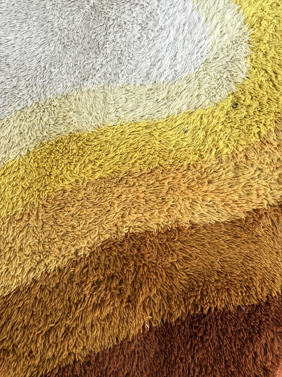 Tappeto vintage dell'era spaziale anni '70 – Tappeti, Wool (photo 4 of 9)