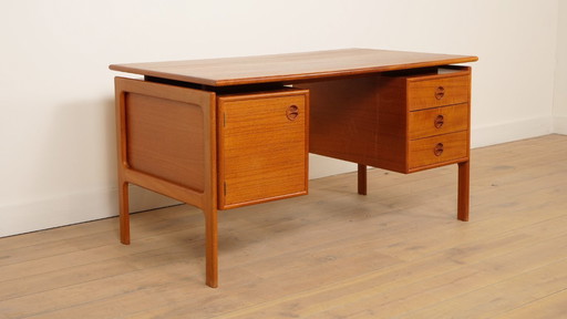 Escritorio vintage | Diseño danés | Teca | Arne Vodder