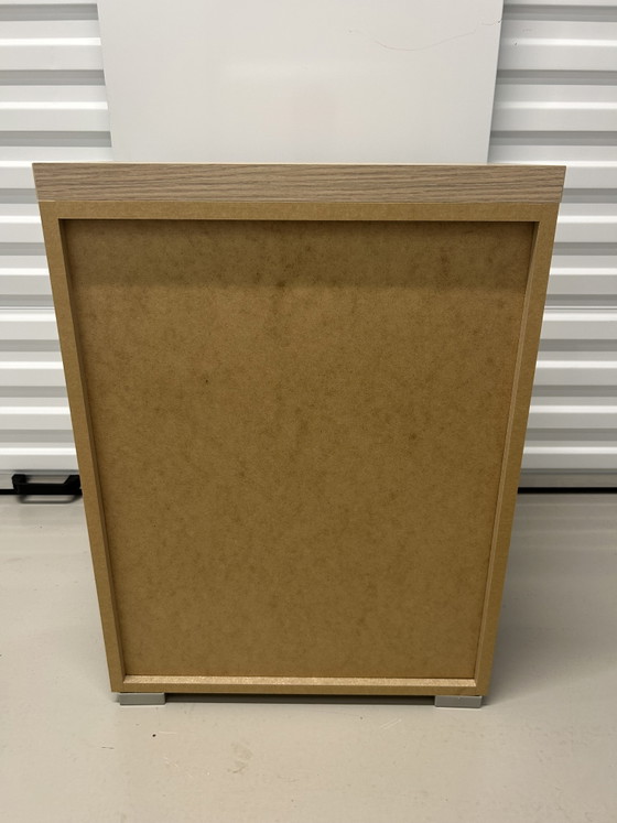 Elba Nachtkast 3 Laden Rustiek Eiken – Beter Bed, Nachtkastjes, Mdf, Metal (photo 7 of 8)