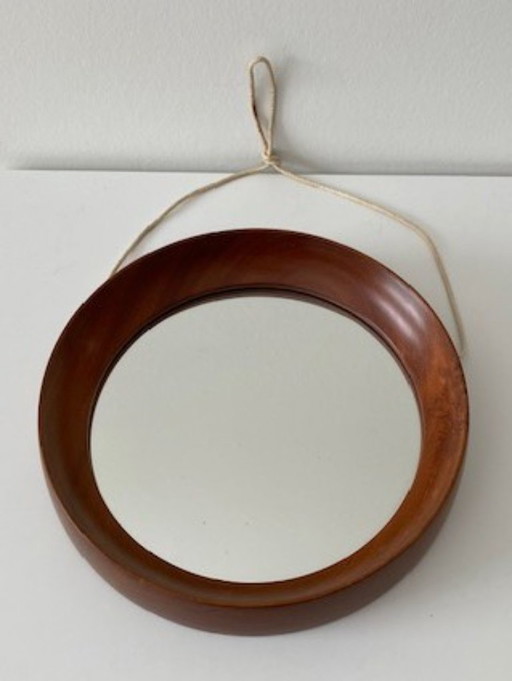 Teak Mirror Scandinavian / Danish Design – spiegels, Wood, Glass