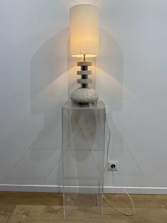 Lampada Travertino Space Age – Lampade da tavolo (photo 2 of 8)