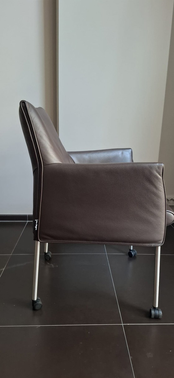 6 KING METAL Armchairs by Jan Neggers – Dining chairs, Leather (photo 3 of 13)