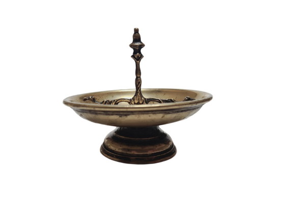 Cendrier à cigares figuratif Biedermeier de l'ancien Empire austro-hongrois, années 1900 – Objets déco, Brass (photo 4 of 12)