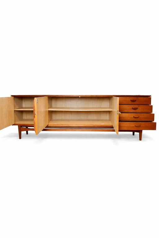 Vintage Teak Sideboard Heinrich Althoff Mid Century Buffet