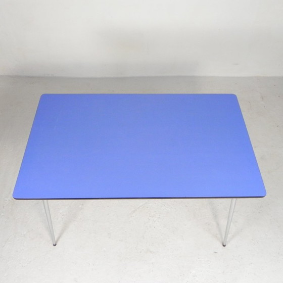 Formica table, desk with 2 drawers, 1950s – Dining tables, Plastic, Iron (photo 6 of 19)