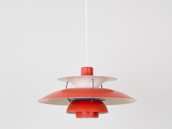Suspension PH 5 vintage danoise de Poul Henningsen, Louis Poulsen, 1958 – Aluminium (photo 4 of 13)