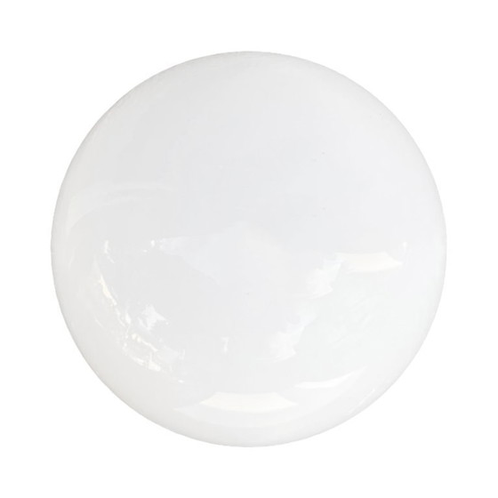 Image 1 of Industriële wandlamp, wit, glas, FOTON, Polen, jaren 60.