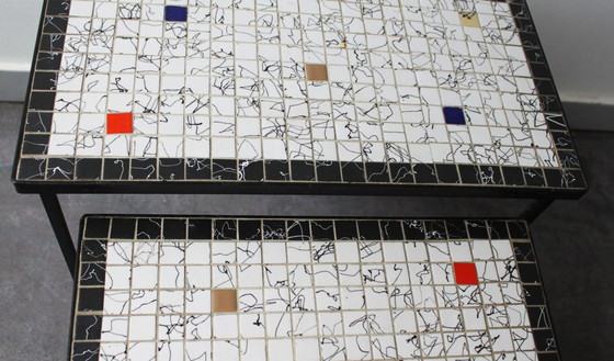 Image 1 of Conjunto de 3 mesas nido, mediados del siglo XX.