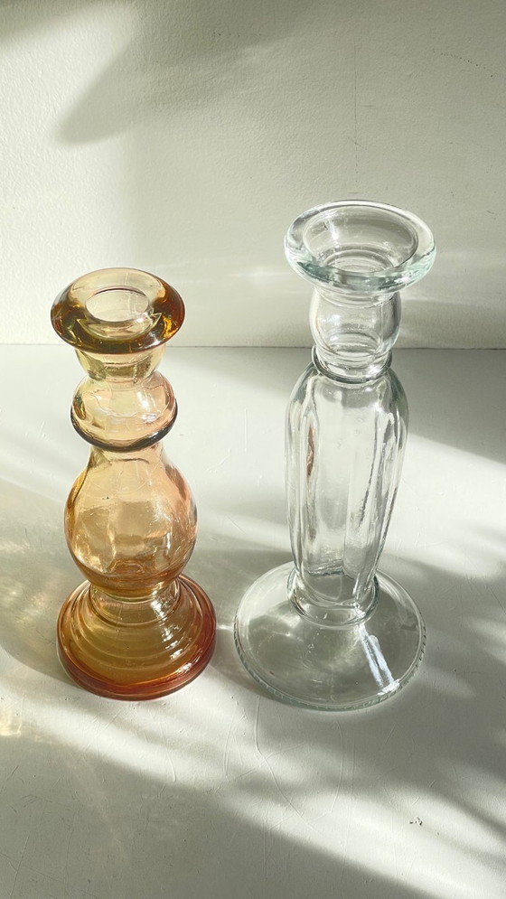 Par de portavelas de cristal transparente – Glass (photo 11 of 30)