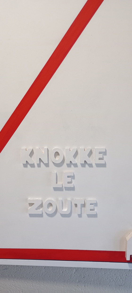 Image 1 of Knokke le Zoute technique mixte sur bois par Alfie