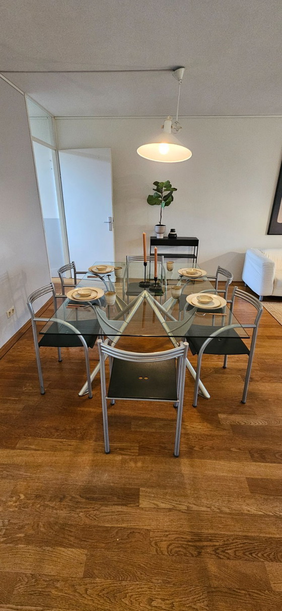 Image 1 of Mesa M con sillas, modelo Philippe Starck Presidente