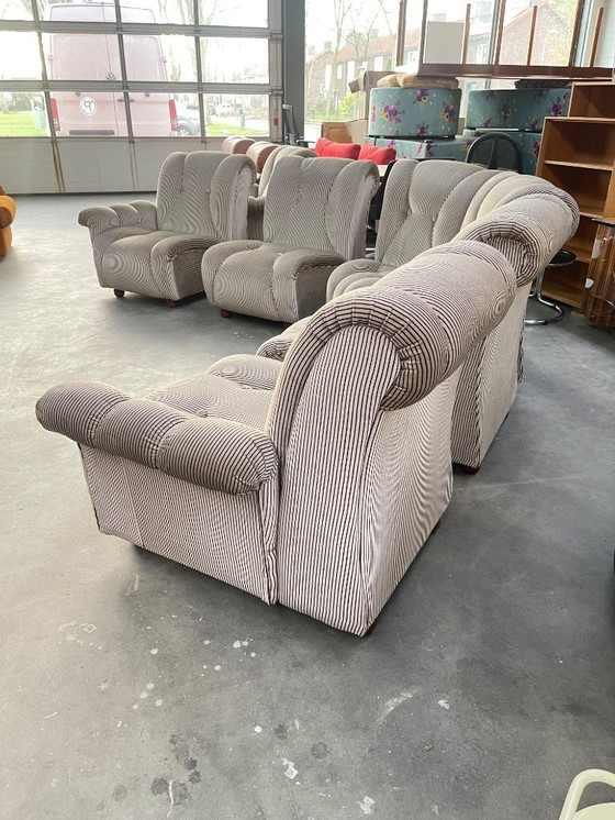 Image 1 of Italian Mid-Century Modern modular lounge seats/sofa, 1960’s