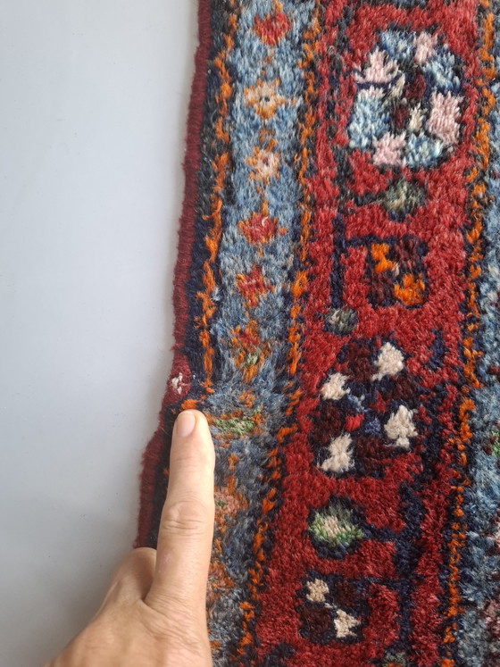 Image 1 of Alfombra oriental/persa anudada a mano de pura lana – Motivos tribales