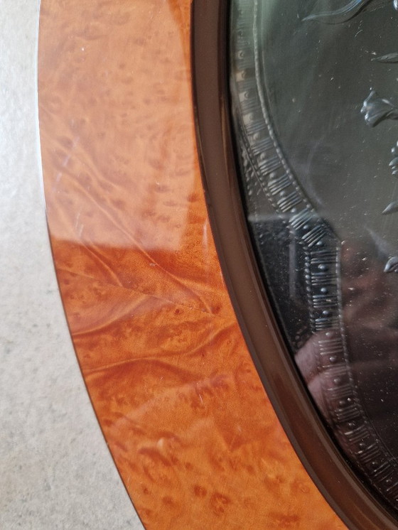 Image 1 of Acca briar and silver tray made in Italy