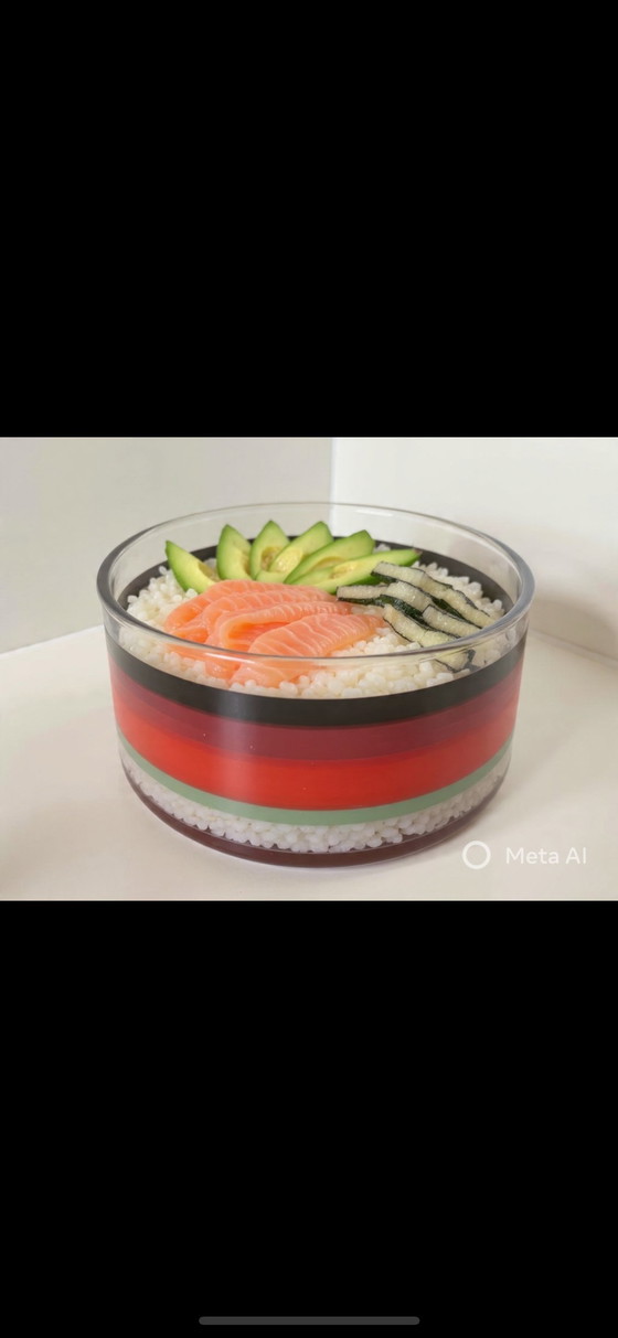 Image 1 of Atelier Belaen #001: Exclusieve Handgegoten Epoxy Schaal - Murano stijl