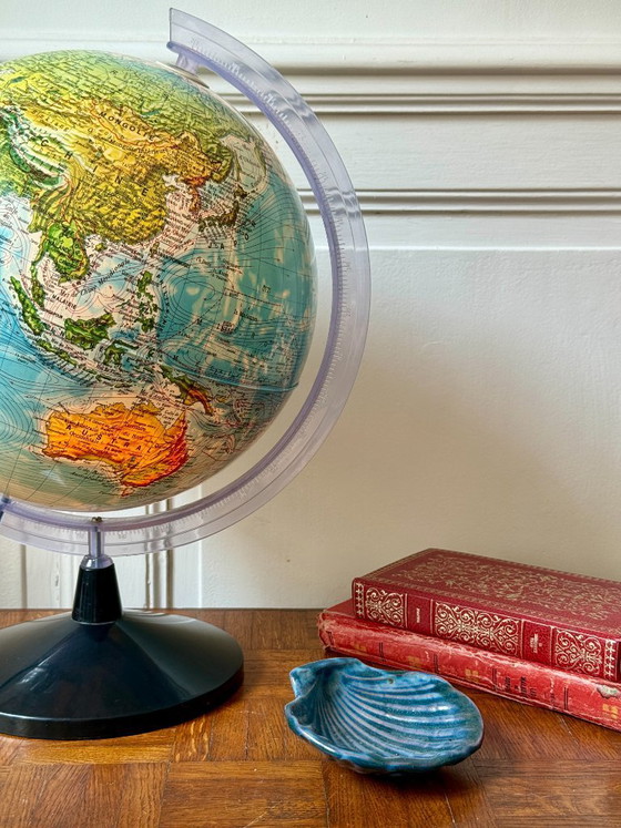 Image 1 of 1980s Globe, Technodidattica, Printed in Italy