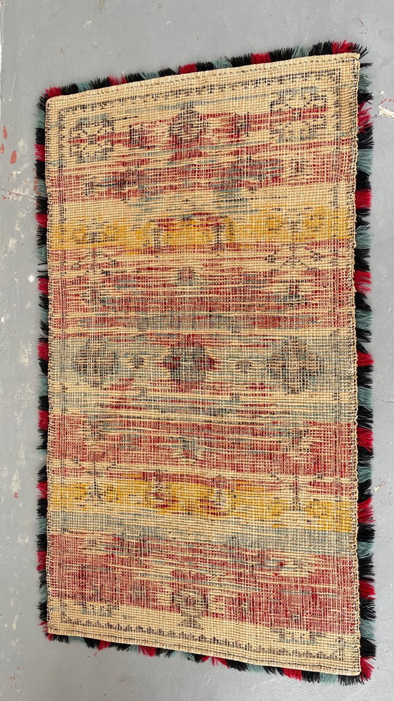 Image 1 of Wandtapijt Decoratief Tapijt Wol Frankrijk Vintage