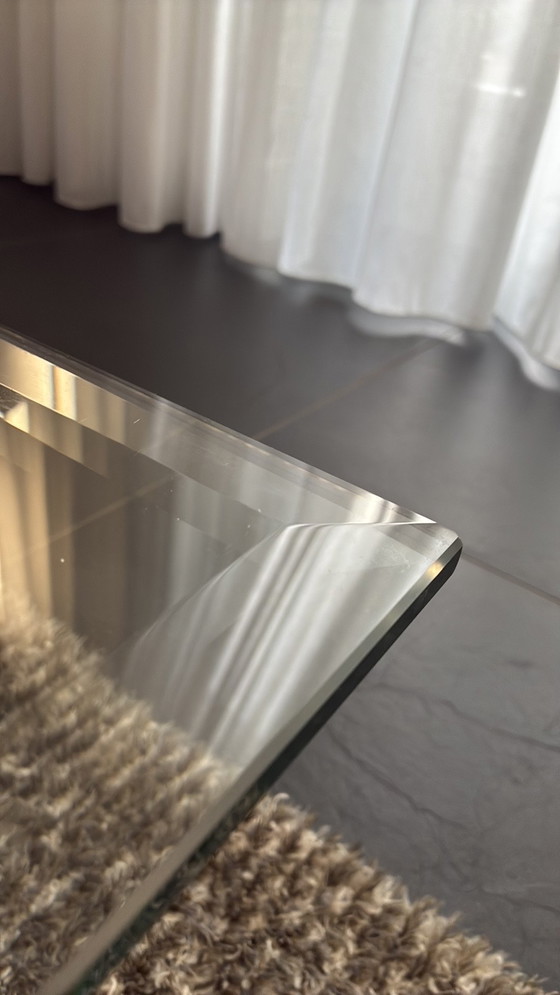 Image 1 of Couchtisch mit Rollen, 190 x 54 cm