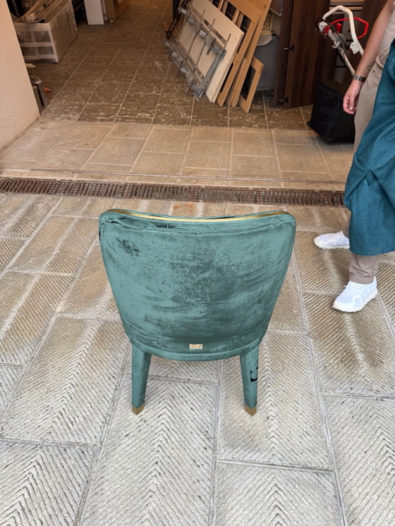 Elie Saab Stühle (insgesamt 7) – Beistellstühle, Holz (photo 9 of 9)