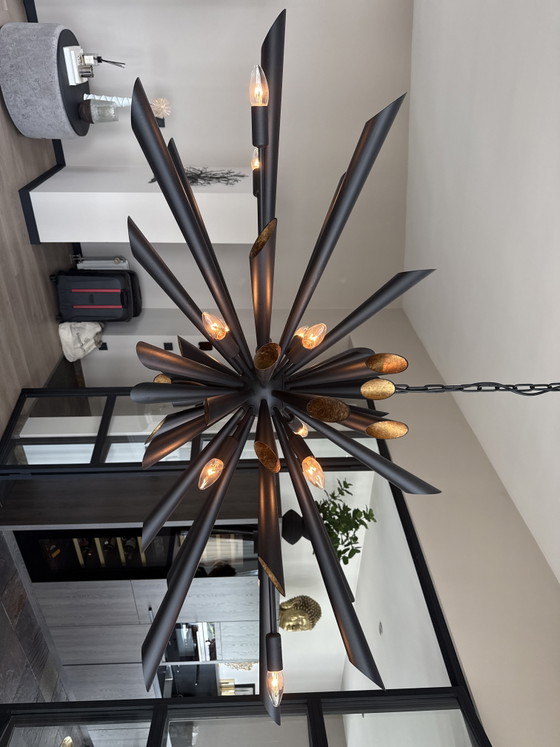 Sputnik Hanglamp – Hanglampen, Metal, Brass (photo 2 of 5)