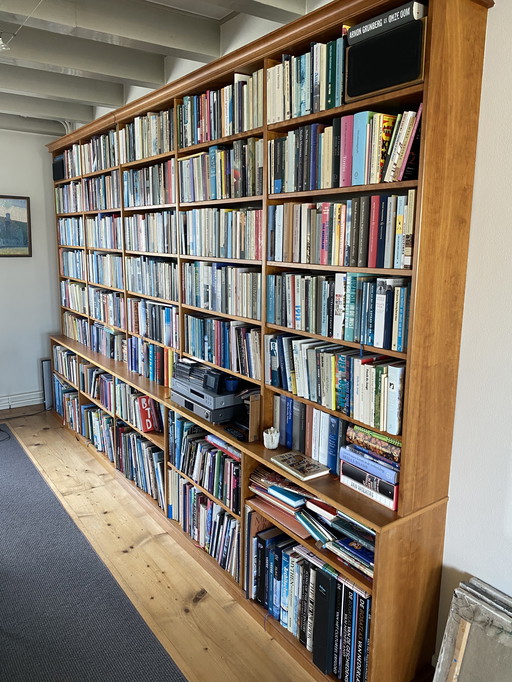 Cherry wood bookcase