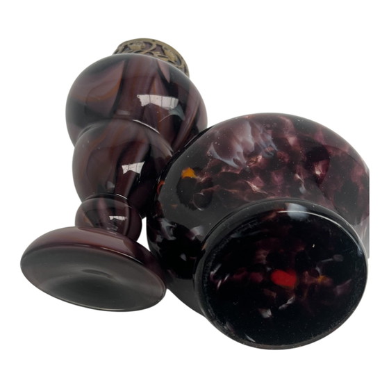 Image 1 of Retro Murano vase set from the 1950s
