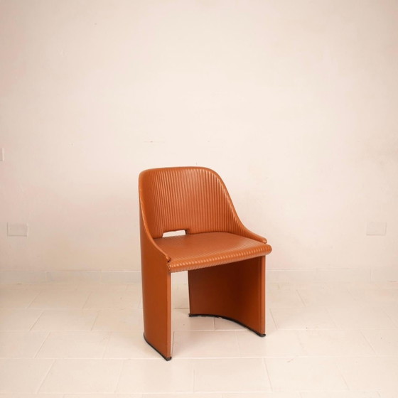 Afra & Tobia Scarpa Artona Poltrona in Pelle Maxalto 1980 – Poltrone, Leather (photo 24 of 26)