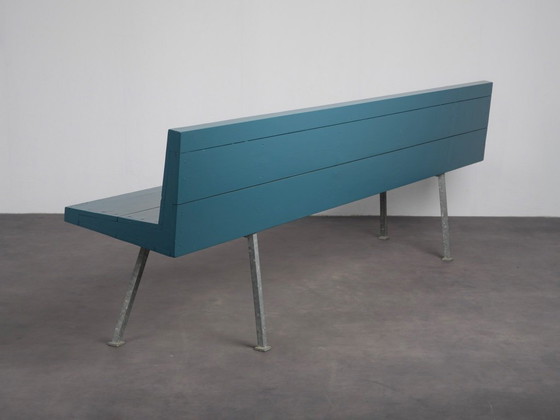 Klosterbank von Dom Hans van der Laan, Niederlande, 1960er Jahre – Bänke, Metal, Wood (photo 4 of 8)