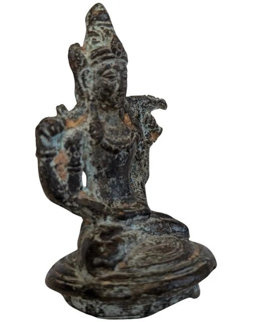 Antigua estatuilla de bronce de Vishnu – Esculturas, Bronze (photo 2 of 7)