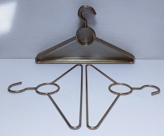 Image 1 of zehn Kleiderbügel vargor 80er Jahre Design