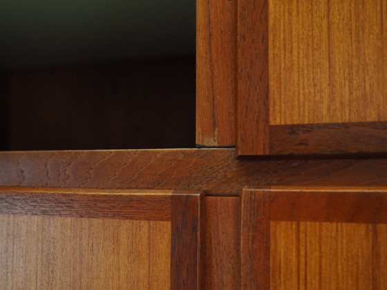 Image 1 of Armoire en teck, design danois, années 1970, fabricant : Omann Jun