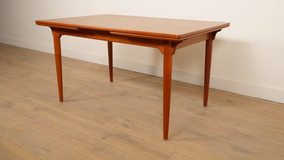 Image 1 of Vintage dining table | Omann Jun No. 50 | Teak | Extendable