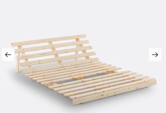 Image 1 of Groene Futon - 2-persoonsbed