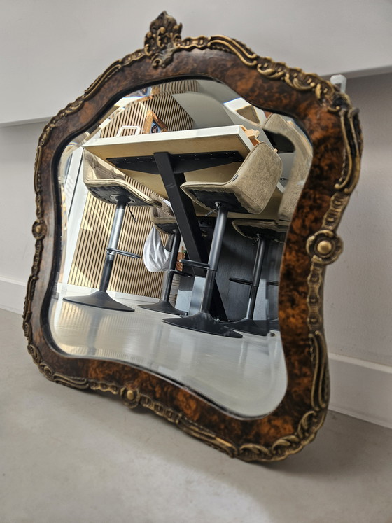 Image 1 of Vintage Barokstijl Spiegel Jaren 40