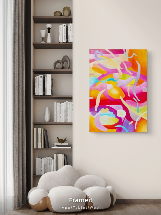 Image 1 of Acrylic painting #summer 144x100cm