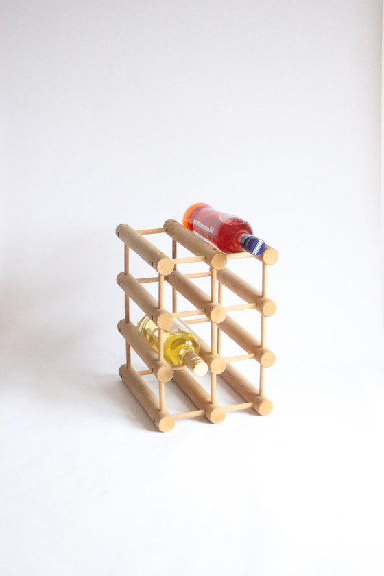 Image 1 of Portabottiglie Richard Nissen Langaa, Danimarca, firmato