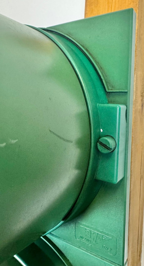 Image 1 of Vintage groene Italiaanse verkeerslichten, jaren 80