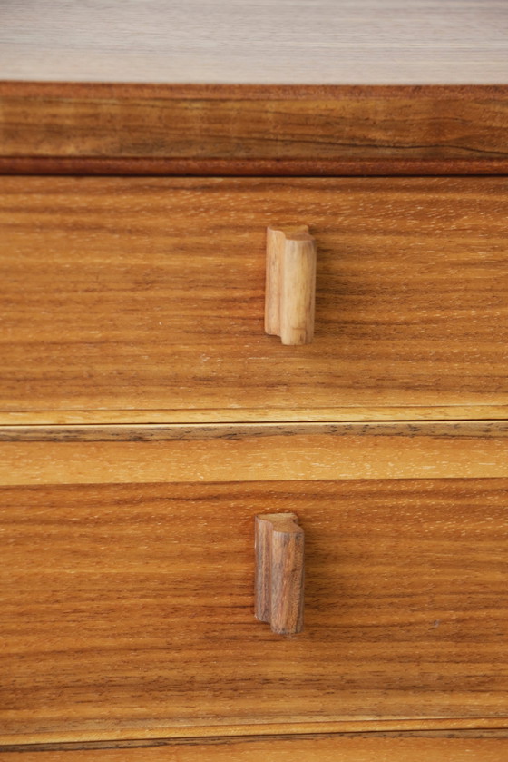 Image 1 of Vintage Walnut sideboard - 60's