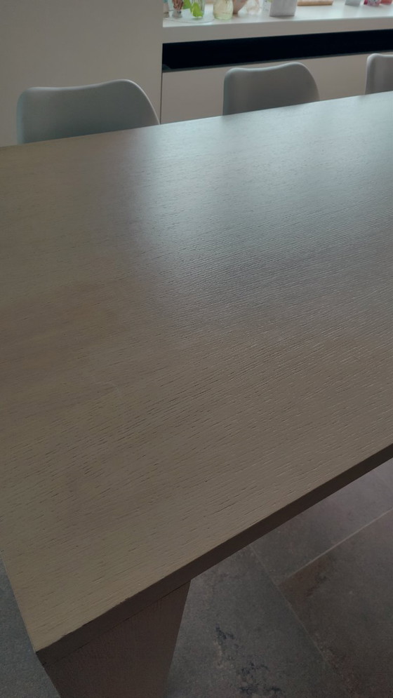 Image 1 of Tavolo in legno impiallacciato 3 metri