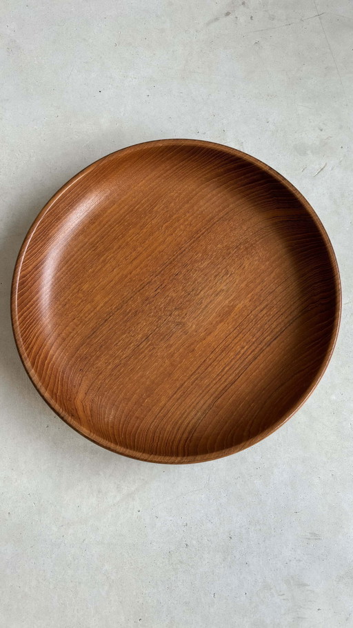 Vintage teak bowl