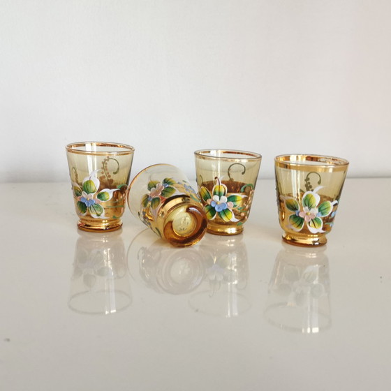 Image 1 of DECANTER AND LIQUEUR GLASSES