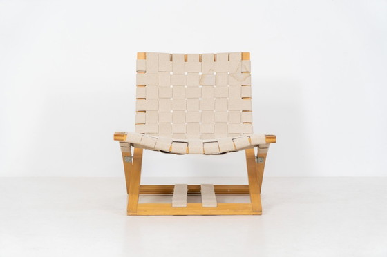 Image 1 of Rara sedia pieghevole di Ingmar Relling per Westnofa (Norvegia, anni '60).