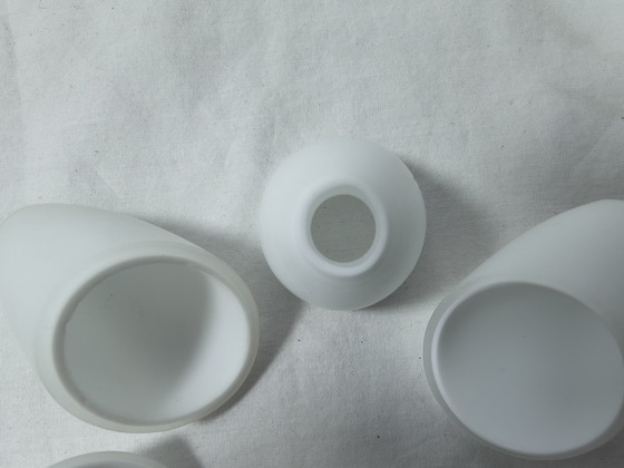 Image 1 of Pantalla G4 soplada a boca, cristal opalino mate