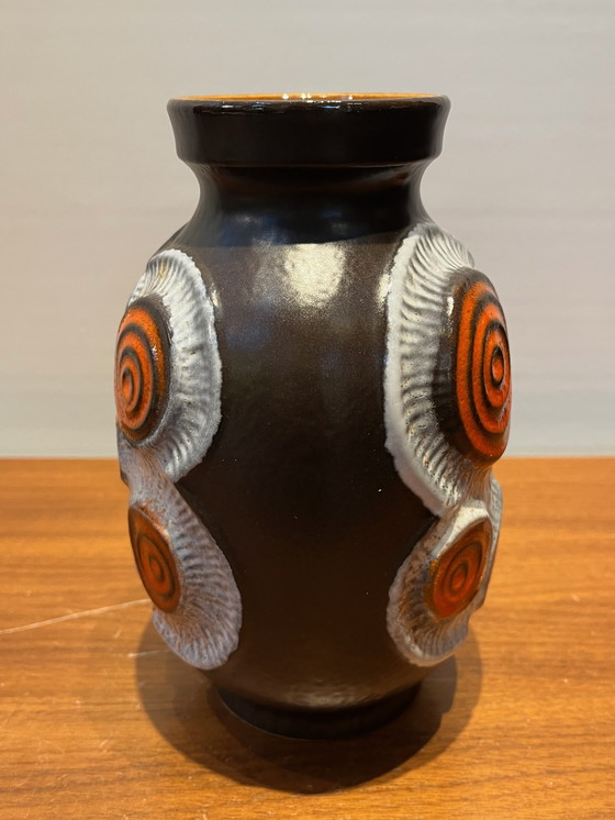 Image 1 of Ceramic Vase Model 84-20 From Bay Keramik, Germany, 1970S