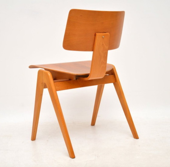 Image 1 of SILLAS DE COMEDOR DE ROBIN DAY PARA HILLE, DÉCADA DE 1950,