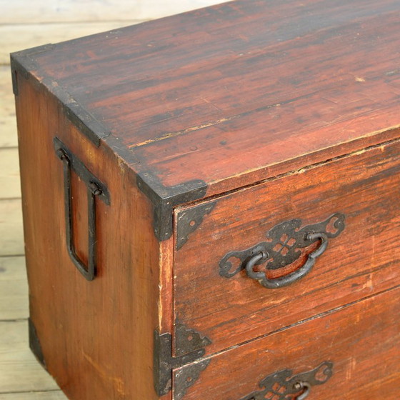 Commode japonaise Tansu, vers 1870 – Iron, Wood (photo 8 of 14)