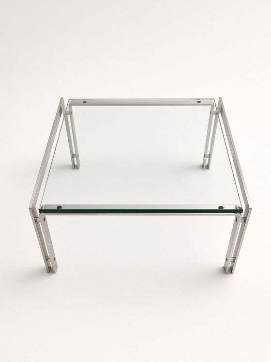 Table d'appoint Hank Kwint Metaform M-1 – Tables d'appoint, Glass, Metal (photo 4 of 7)