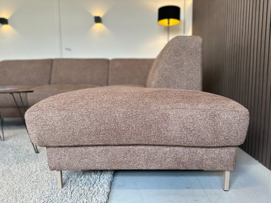 Image 1 of Divano campione marrone/rosso in condizioni pari al nuovo, 267x220 cm