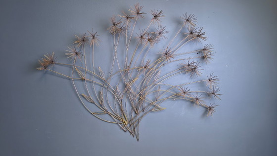 Image 1 of Sculpture florale Curis Jeré, années 1970